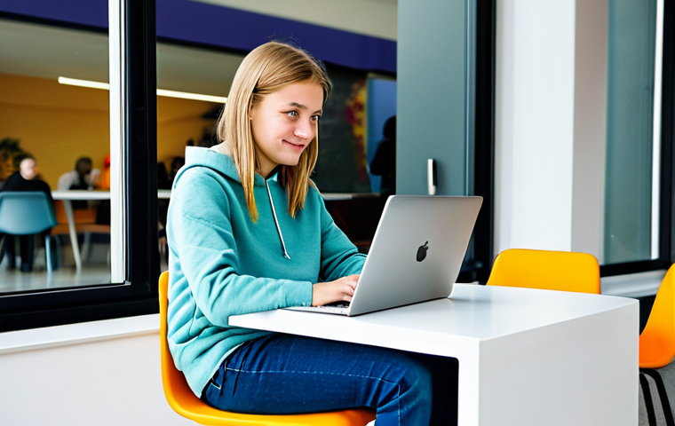 청소년지도사 직무에서의 커뮤니케이션 기술 - **Image Prompt: Active Listening in the Digital Age**
    "A photorealistic, brightly lit image capt...