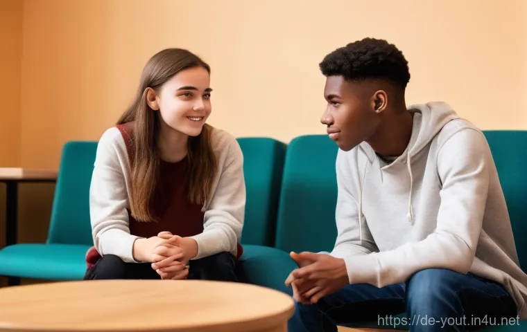 청소년지도사로서의 문제 상황 대처법 - **Prompt:** A slightly melancholic or pensive teenager, approximately 16 years old, fully clothed in...