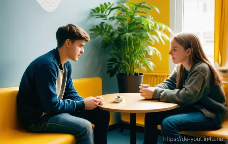 청소년지도사로서의 현장 적응 노하우 - **Digital Literacy and Engagement Workshop:** A diverse group of five teenagers (14-17 years old) ar...