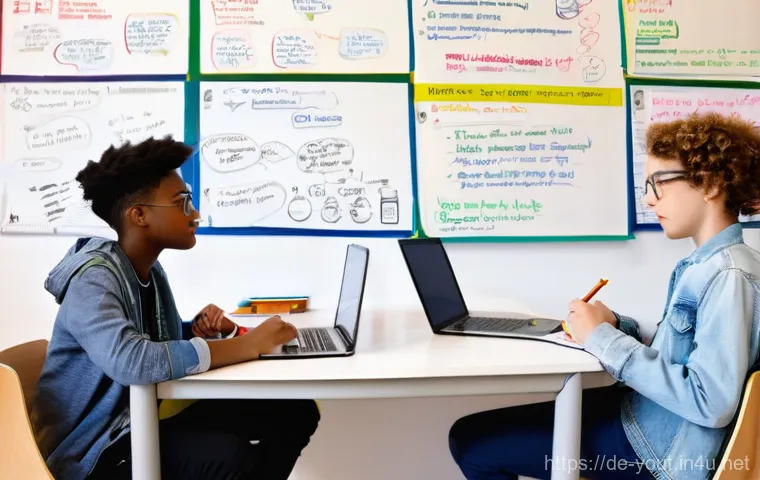 청소년지도사로서의 현장 적응 노하우 - **Supportive Conversation for Mental Well-being:** A compassionate male youth worker, in his mid-30s...