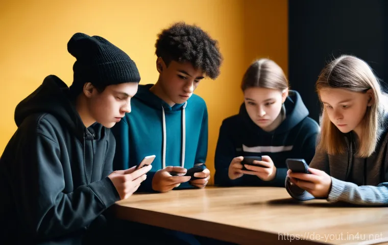 청소년지도사와 청소년 문제 해결 캠페인 사례 - Prompt 1: "The Anxious Generation" - Social Media's Shadow**