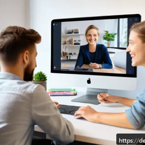 Home 32 청소년지도사 커뮤니티 추천 - A vibrant online community scene showing diverse youth workers from Germany engaging in a profession...