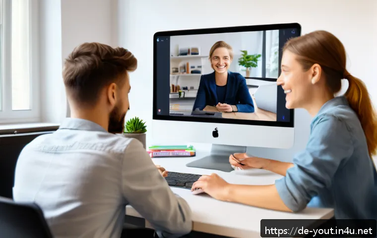 청소년지도사 커뮤니티 추천 - A vibrant online community scene showing diverse youth workers from Germany engaging in a profession...