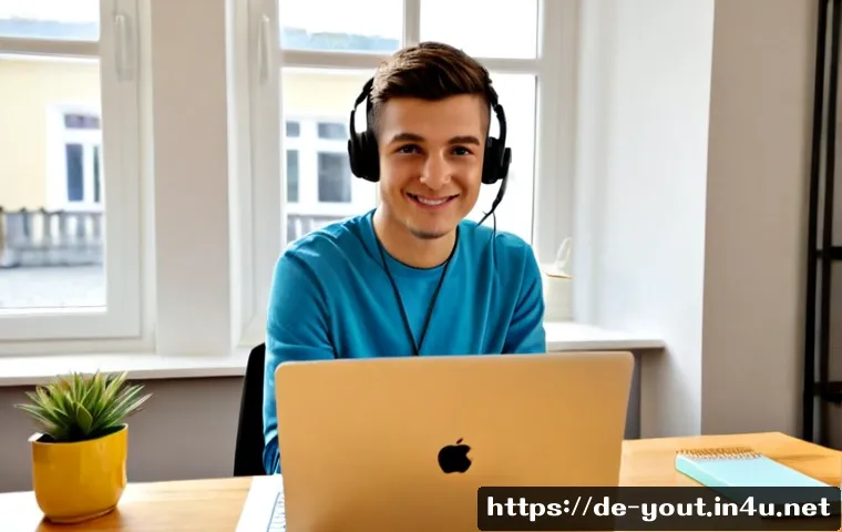 Home 17 청소년지도사로서의 온라인 강의 경험 - Photorealistic scene of a German youth counselor leading an online workshop from a bright home offic...